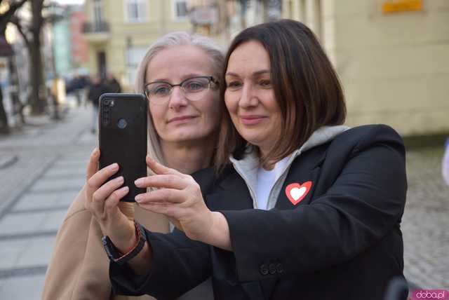 [FOTO] Wicemarszałek Wielichowska wspiera kandydatów z ramienia Koalicji Obywatelskiej
