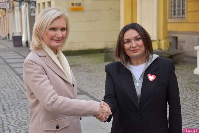 [FOTO] Wicemarszałek Wielichowska wspiera kandydatów z ramienia Koalicji Obywatelskiej