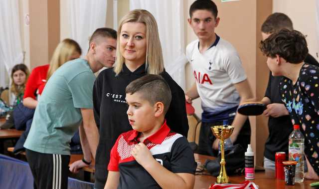 [FOTO] Rywalizowali w Turnieju Tenisa Stołowego w Gniewkowie