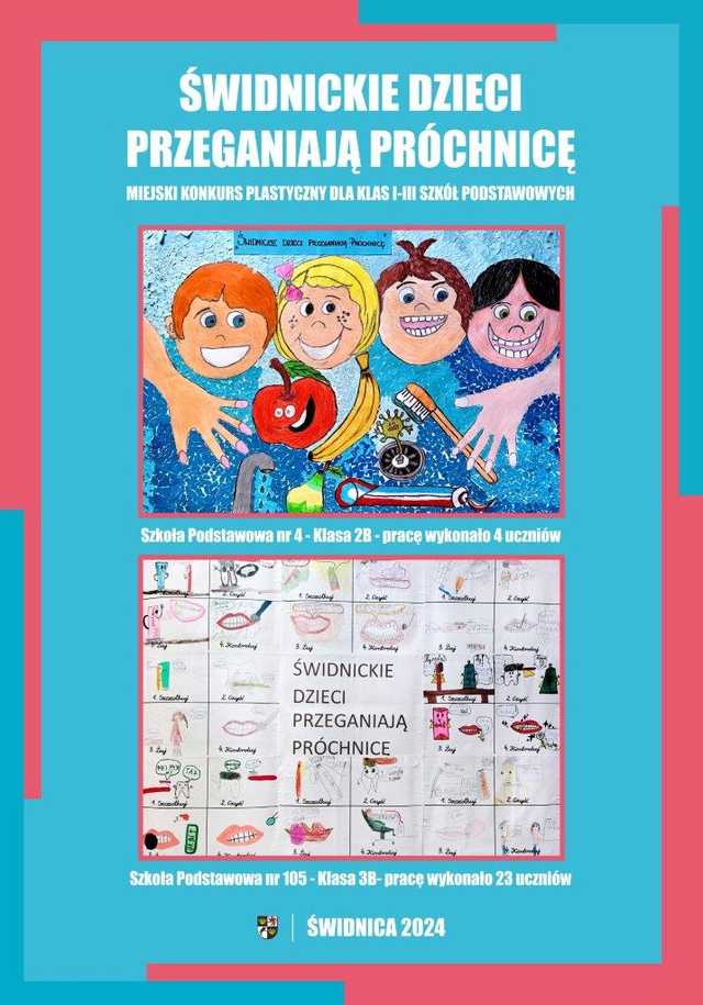 Świdnickie dzieci przeganiają próchnicę. Zobaczcie ich prace!