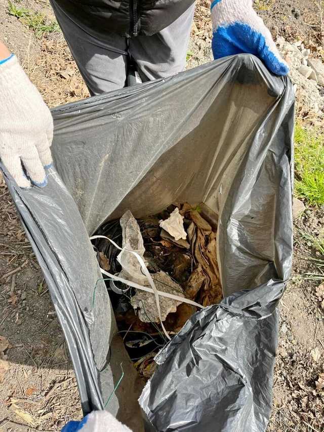 [FOTO] Mieszkańcy Wierzbnej zorganizowali akcję sprzątania wsi 