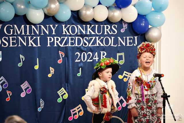 [FOTO] Za nami IV Gminny Konkurs Piosenki Przedszkolnej