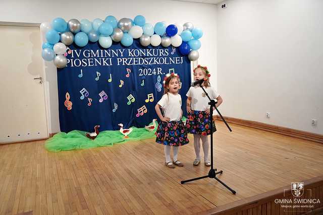 [FOTO] Za nami IV Gminny Konkurs Piosenki Przedszkolnej