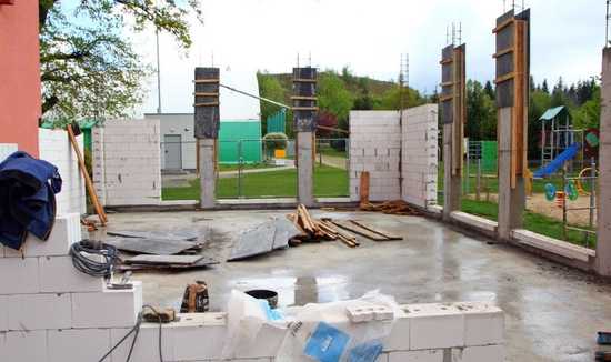 [FOTO] Trwa rozbudowa szkoły w Gniewkowie