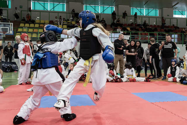 [FOTO] Udany start zawodników świnickiego Gryfa na Mistrzostwach Polski w Taekwon-do