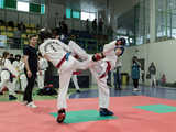 [FOTO] Udany start zawodników świnickiego Gryfa na Mistrzostwach Polski w Taekwon-do