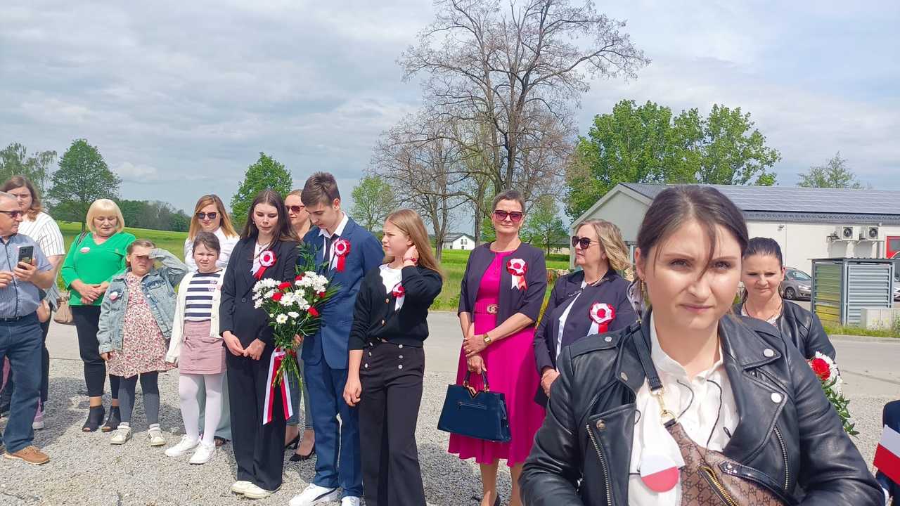 [FOTO] Uczcili 233. rocznicę uchwalenia Konstytucji 3 Maja i Dzień Strażaka w Marcinowicach