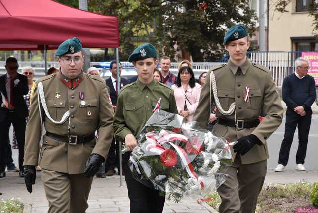 [WIDEO/FOTO] Strzegomianie obchodzili 233. rocznicę uchwalenia Konstytucji 3 Maja