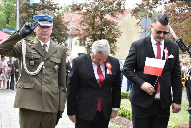 [WIDEO/FOTO] Strzegomianie obchodzili 233. rocznicę uchwalenia Konstytucji 3 Maja
