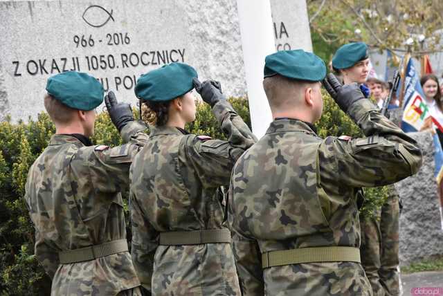 [WIDEO/FOTO] Strzegomianie obchodzili 233. rocznicę uchwalenia Konstytucji 3 Maja