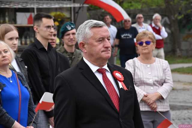 [WIDEO/FOTO] Strzegomianie obchodzili 233. rocznicę uchwalenia Konstytucji 3 Maja