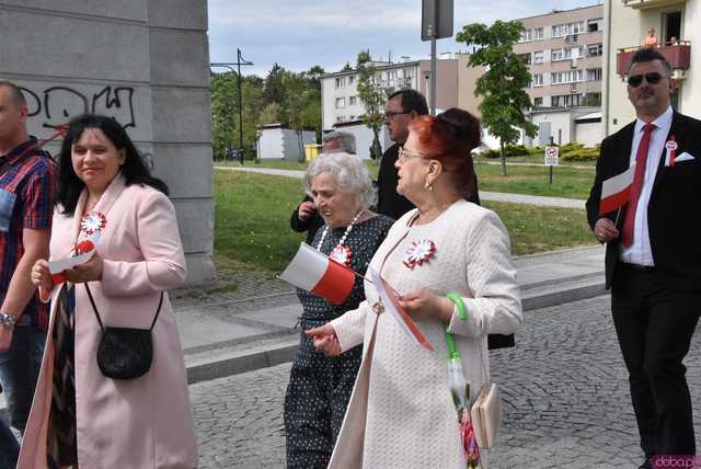 [WIDEO/FOTO] Strzegomianie obchodzili 233. rocznicę uchwalenia Konstytucji 3 Maja