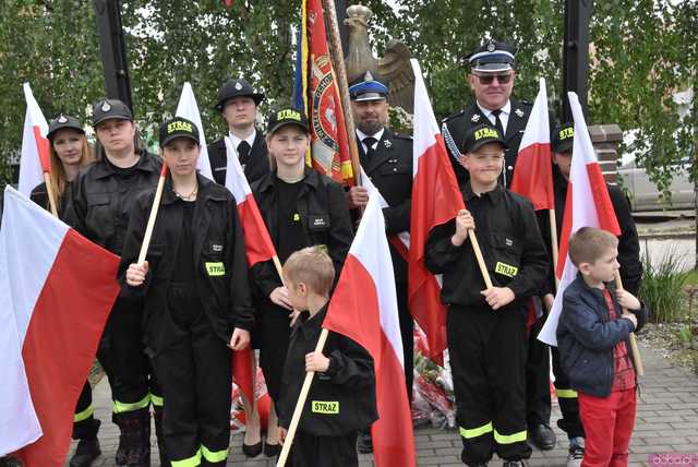 [WIDEO/FOTO] Upamiętnili 233. rocznicę uchwalenia Konstytucji 3 Maja w Żarowie