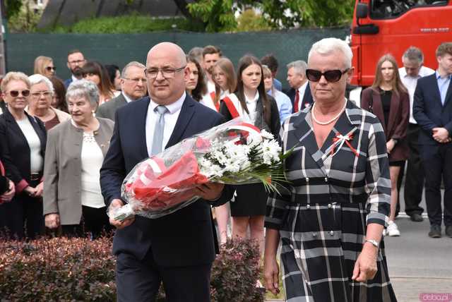 [WIDEO/FOTO] Upamiętnili 233. rocznicę uchwalenia Konstytucji 3 Maja w Żarowie