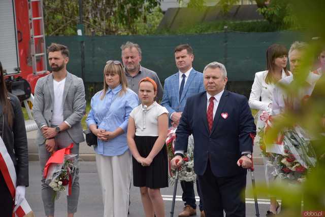 [WIDEO/FOTO] Upamiętnili 233. rocznicę uchwalenia Konstytucji 3 Maja w Żarowie
