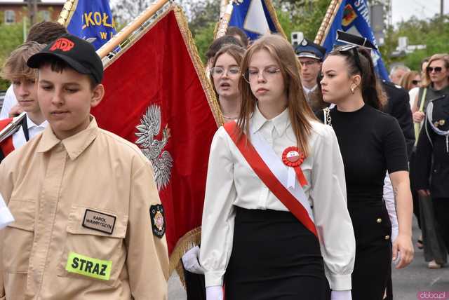 [WIDEO/FOTO] Upamiętnili 233. rocznicę uchwalenia Konstytucji 3 Maja w Żarowie