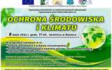 8.05, Roztoka: Spotkanie informacyjne Ochrona środowiska i klimatu