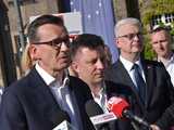 [WIDEO/FOTO] Wałbrzych był zapomniany przez Boga i ludzi. Mateusz Morawiecki poparł kandydaturę Michała Dworczyka do Parlamentu Europejskiego