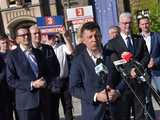 [WIDEO/FOTO] Wałbrzych był zapomniany przez Boga i ludzi. Mateusz Morawiecki poparł kandydaturę Michała Dworczyka do Parlamentu Europejskiego