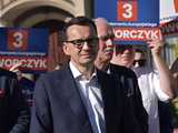 [WIDEO/FOTO] Wałbrzych był zapomniany przez Boga i ludzi. Mateusz Morawiecki poparł kandydaturę Michała Dworczyka do Parlamentu Europejskiego