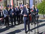 [WIDEO/FOTO] Wałbrzych był zapomniany przez Boga i ludzi. Mateusz Morawiecki poparł kandydaturę Michała Dworczyka do Parlamentu Europejskiego