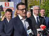 [WIDEO/FOTO] Wałbrzych był zapomniany przez Boga i ludzi. Mateusz Morawiecki poparł kandydaturę Michała Dworczyka do Parlamentu Europejskiego