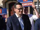 [WIDEO/FOTO] Wałbrzych był zapomniany przez Boga i ludzi. Mateusz Morawiecki poparł kandydaturę Michała Dworczyka do Parlamentu Europejskiego