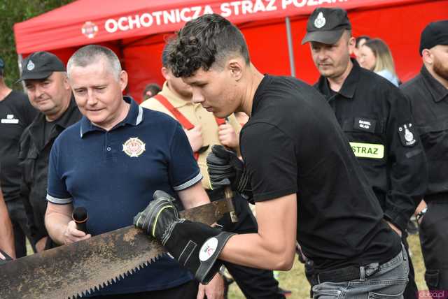 [DUŻO ZDJĘĆ] Rywalizacja strażaków na wesoło. Premierowa edycja Gminnych Zawodów Sportowo-Pożarniczych w Goczałkowie