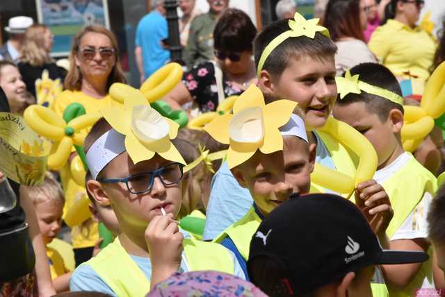 [WIDEO/FOTO] Żółty Marsz Nadziei okrążył świdnicki rynek na zwieńczenie VI edycji Pól Nadziei. Okrągły jubileusz obchodziło TPC Hospicjum