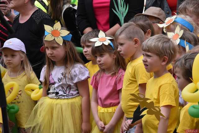 [WIDEO/FOTO] Żółty Marsz Nadziei okrążył świdnicki rynek na zwieńczenie VI edycji Pól Nadziei. Okrągły jubileusz obchodziło TPC Hospicjum