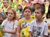 [WIDEO/FOTO] Żółty Marsz Nadziei okrążył świdnicki rynek na zwieńczenie VI edycji Pól Nadziei. Okrągły jubileusz obchodziło TPC Hospicjum