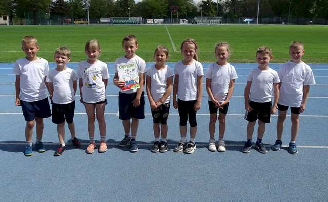[FOTO] Najmłodsi uczniowie rywalizowali w Trójboju Lekkoatletycznym