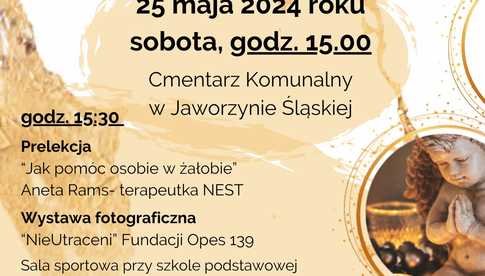 25.05, Jaworzyna Śląska: Odsłonięcie Pomnika Dziecka Utraconego