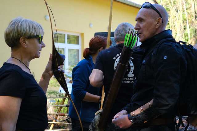 [FOTO] Pasjonaci łucznictwa rywalizowali w Łażanach