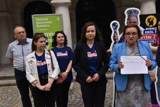 [WIDEO/FOTO] Stop podwyżkom. Europosłanka Anna Zalewska przed wyborami do Parlamentu Europejskiego