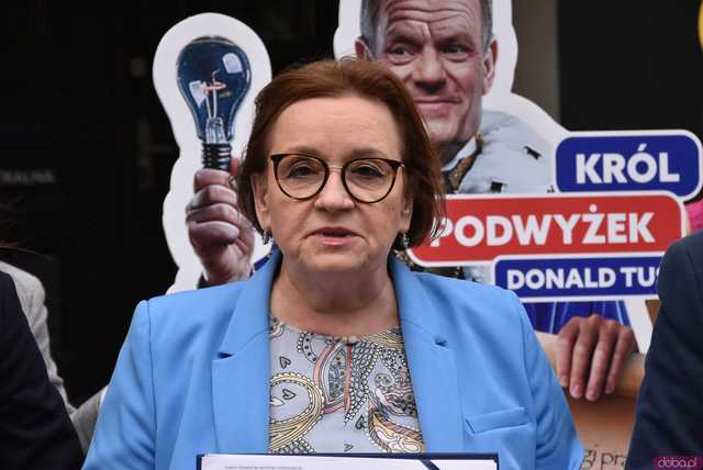 [WIDEO/FOTO] Stop podwyżkom. Europosłanka Anna Zalewska przed wyborami do Parlamentu Europejskiego