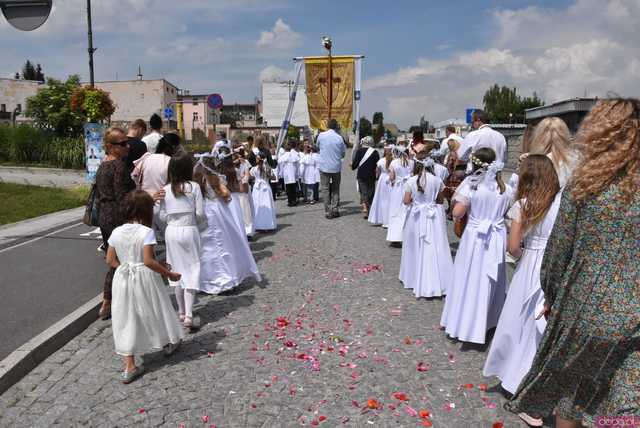 [FOTO] Tłum wiernych przeszedł w procesji z okazji Bożego Ciała w Strzegomiu