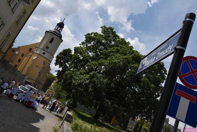 [FOTO] Tłum wiernych przeszedł w procesji z okazji Bożego Ciała w Strzegomiu
