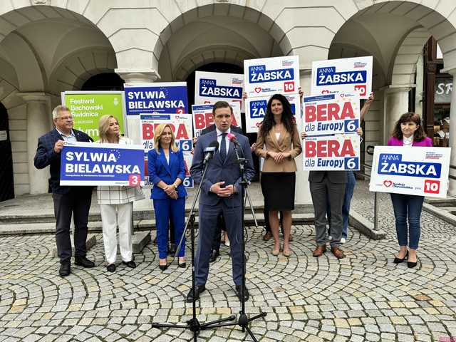 [WIDEO/FOTO] Kandydaci Koalicji Obywatelskiej do Parlamentu Europejskiego przedstawili swoje postulaty wyborcze