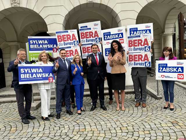[WIDEO/FOTO] Kandydaci Koalicji Obywatelskiej do Parlamentu Europejskiego przedstawili swoje postulaty wyborcze
