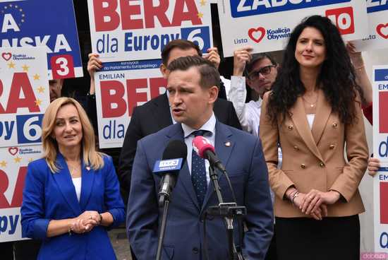 [WIDEO/FOTO] Kandydaci Koalicji Obywatelskiej do Parlamentu Europejskiego przedstawili swoje postulaty wyborcze