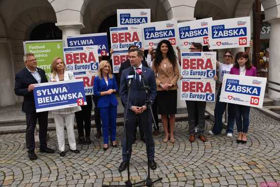 [WIDEO/FOTO] Kandydaci Koalicji Obywatelskiej do Parlamentu Europejskiego przedstawili swoje postulaty wyborcze