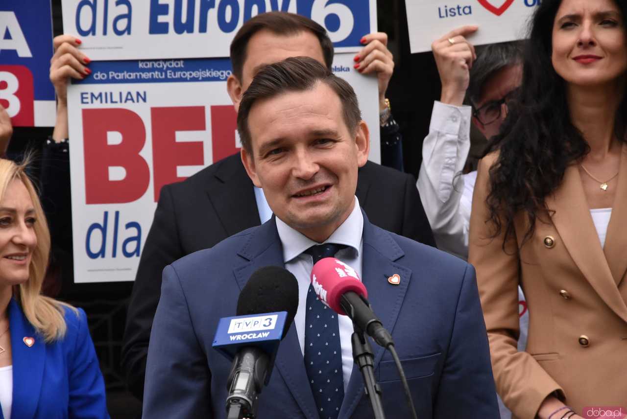 [WIDEO/FOTO] Kandydaci Koalicji Obywatelskiej do Parlamentu Europejskiego przedstawili swoje postulaty wyborcze