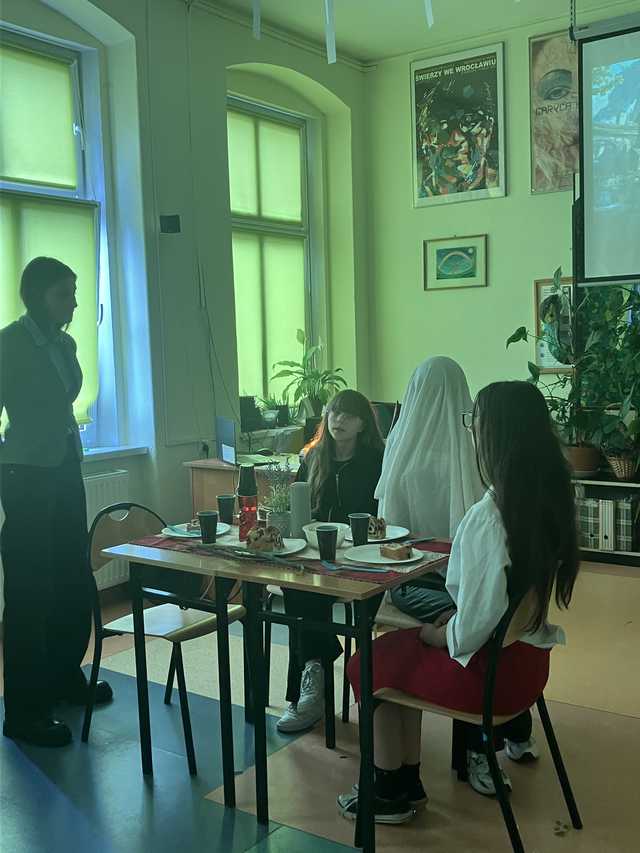 [FOTO] Wprawki sceniczne z Makbeta w Liceum Ogólnokształcącym w Świebodzicach