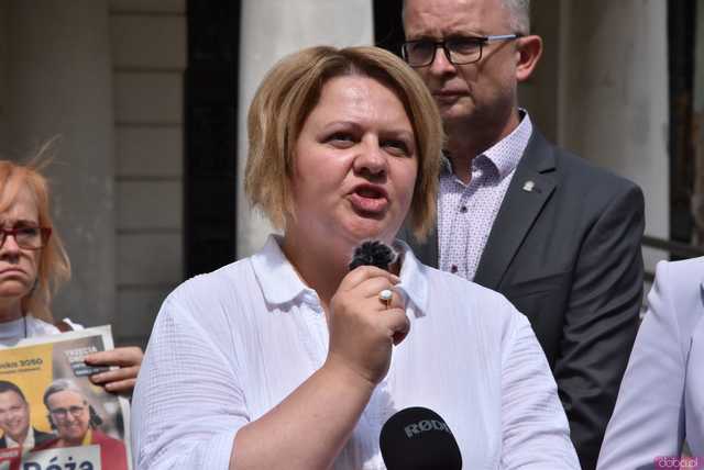 [WIDEO/FOTO] Róża Thun o wykorzystywaniu seksualnym dzieci w internecie i postulatach wyborczych przez głosowaniem do Europarlamentu