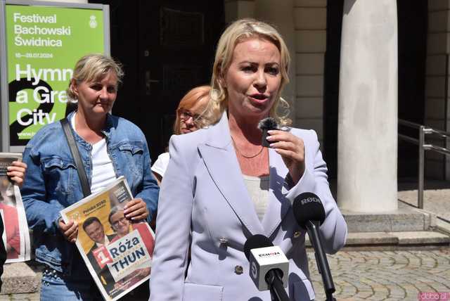 [WIDEO/FOTO] Róża Thun o wykorzystywaniu seksualnym dzieci w internecie i postulatach wyborczych przez głosowaniem do Europarlamentu