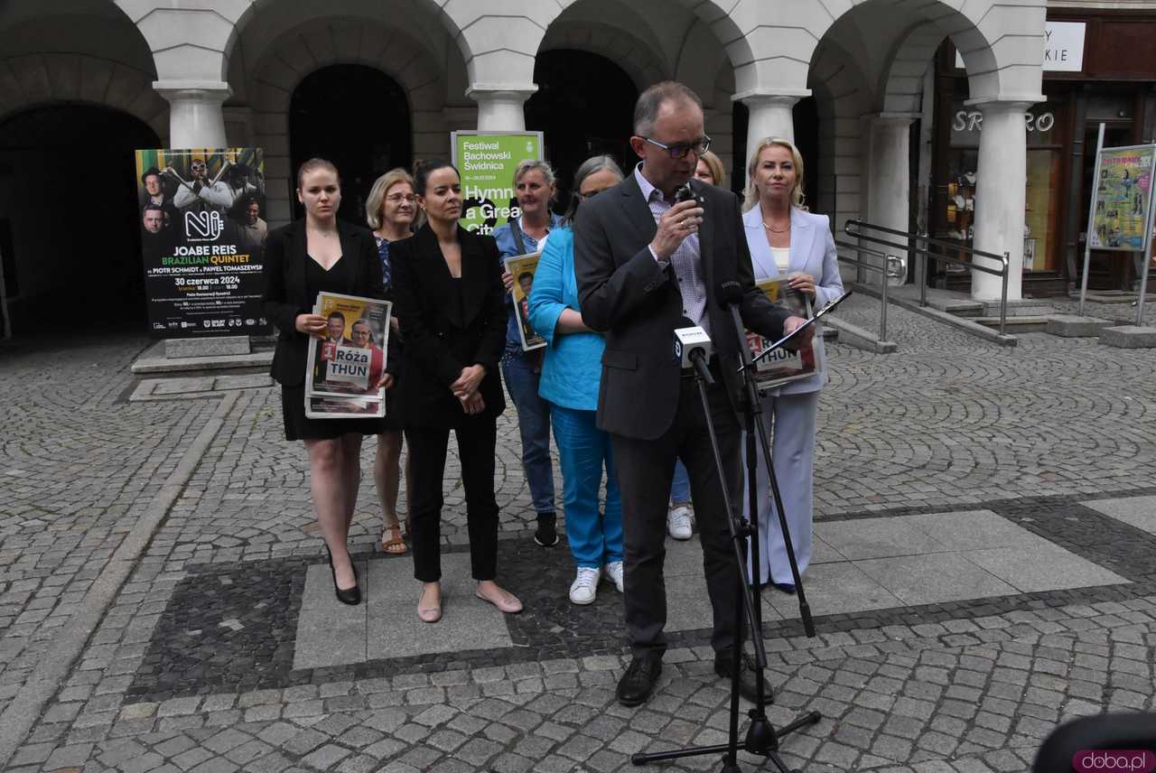 [WIDEO/FOTO] Róża Thun o wykorzystywaniu seksualnym dzieci w internecie i postulatach wyborczych przez głosowaniem do Europarlamentu