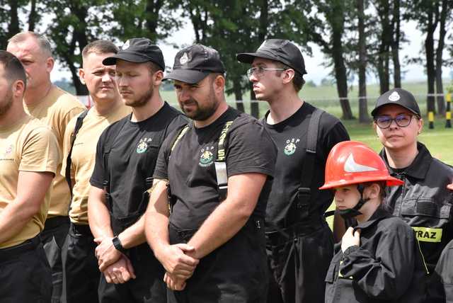 [FOTO/WYNIKI] Zacięta rywalizacja strażaków na Gminnych Zawodach Sportowo-Pożarniczych