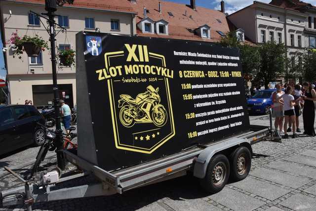 [WIDEO/FOTO] Zlot Motocyklistów w Świebodzicach po raz dwunasty
