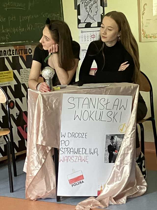 [FOTO] Przygotowali kampanię wyborczą Stanisława Wokulskiego
